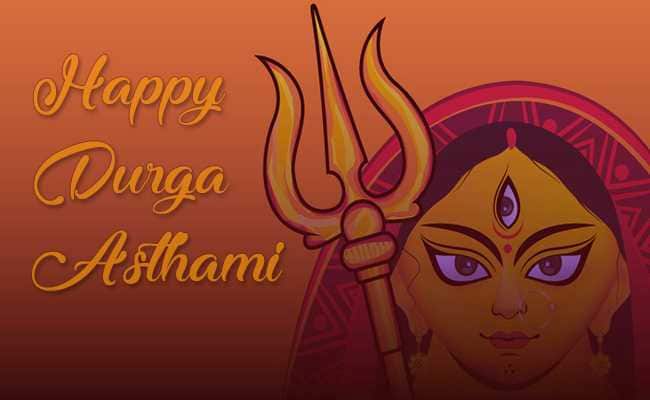 Happy Durga Ashtami 2019 Wish you a blessed Durga Ashtami 2019 May Goddess Durga shine her blessings upon you