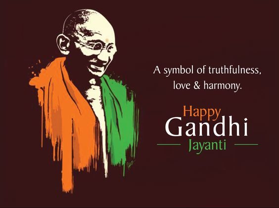 Happy Gandhi Jayanti Poster