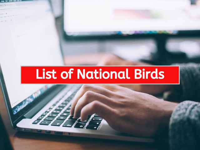 List of National Birds