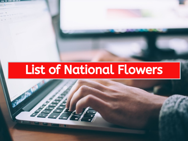 List of National Flowers