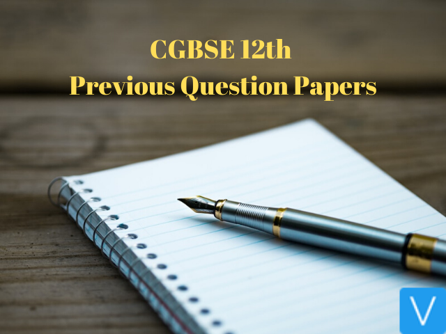 CGBSE 12th Previous Question Papers