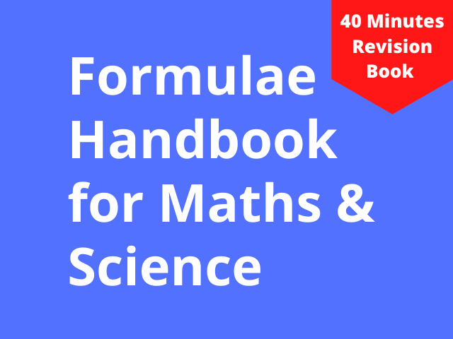 Formula Handbook for CBSE Class 10 Maths and Science
