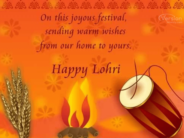 lohri greetings to friends and family members