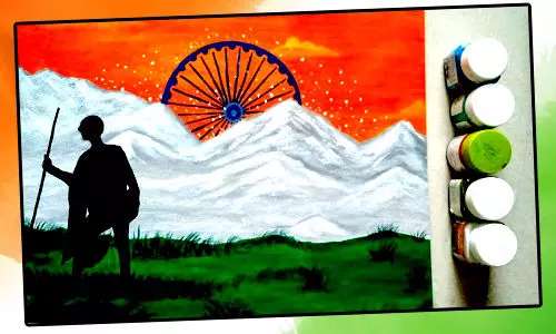 Independence Day 2023 Drawings and Posters Making for 15 August