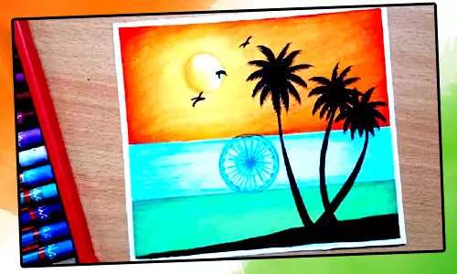 republic day painting