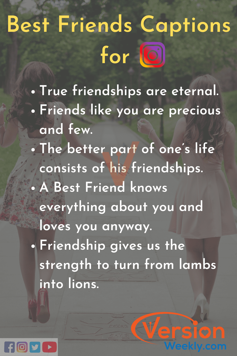 Best Friends Quotes for Instagram