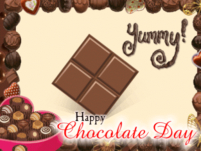 Chocolate Day 2020 Quote Gif