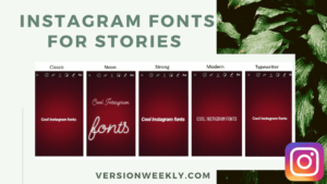 How to Change Instagram Fonts for Bio, Captions, Comments and Stories ...