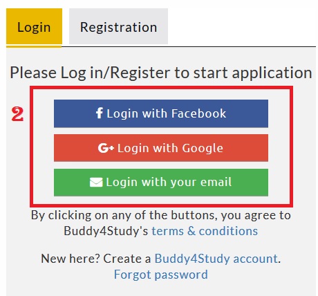 Login with Gmail facebook