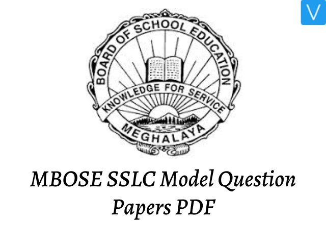 MBOSE SSLC Model Question Papers