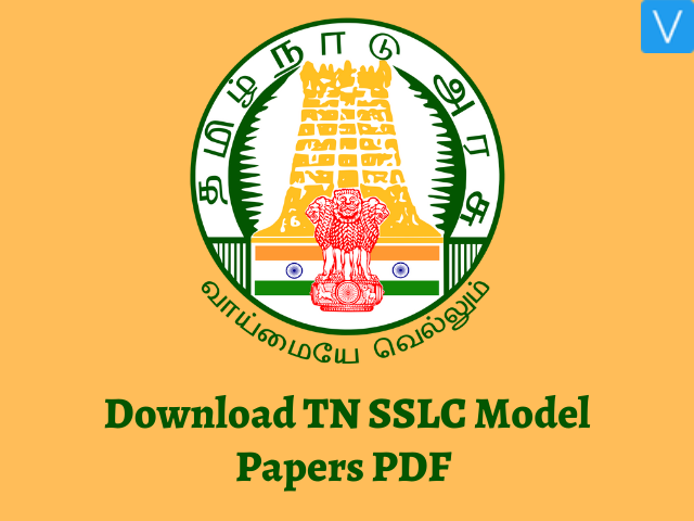 TN SSLC Model Papers