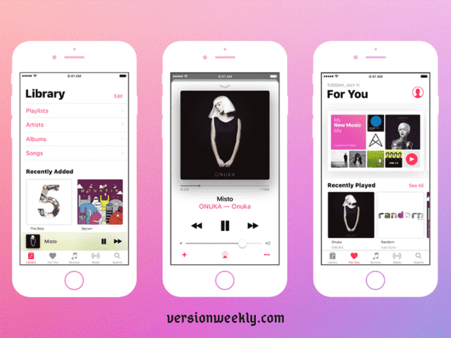 Apple Music App to listen online music
