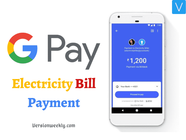 Google Pay Bill Payment App in India