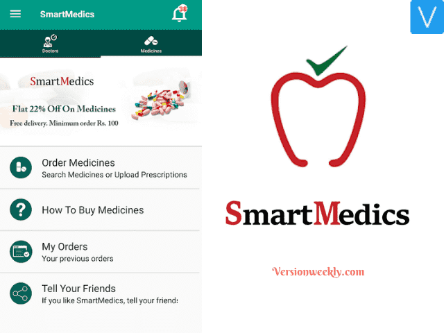 Smartmedics healthcare app for android