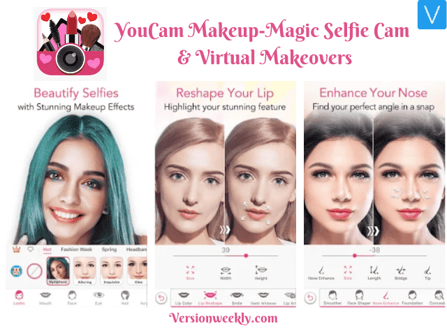 Youcam makeup app for android