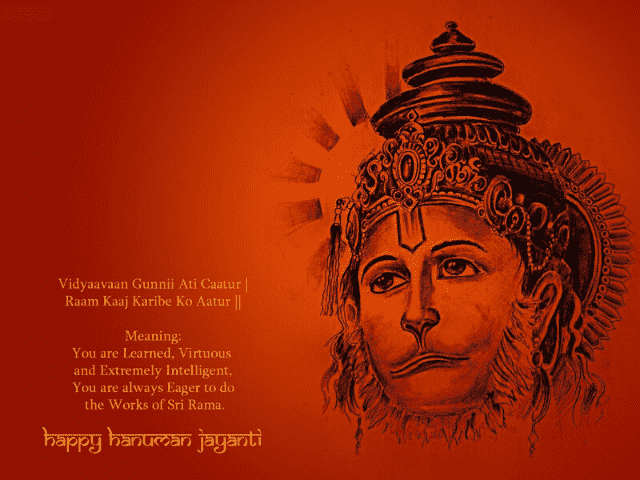Hanuman Jayanthi Quotes Images