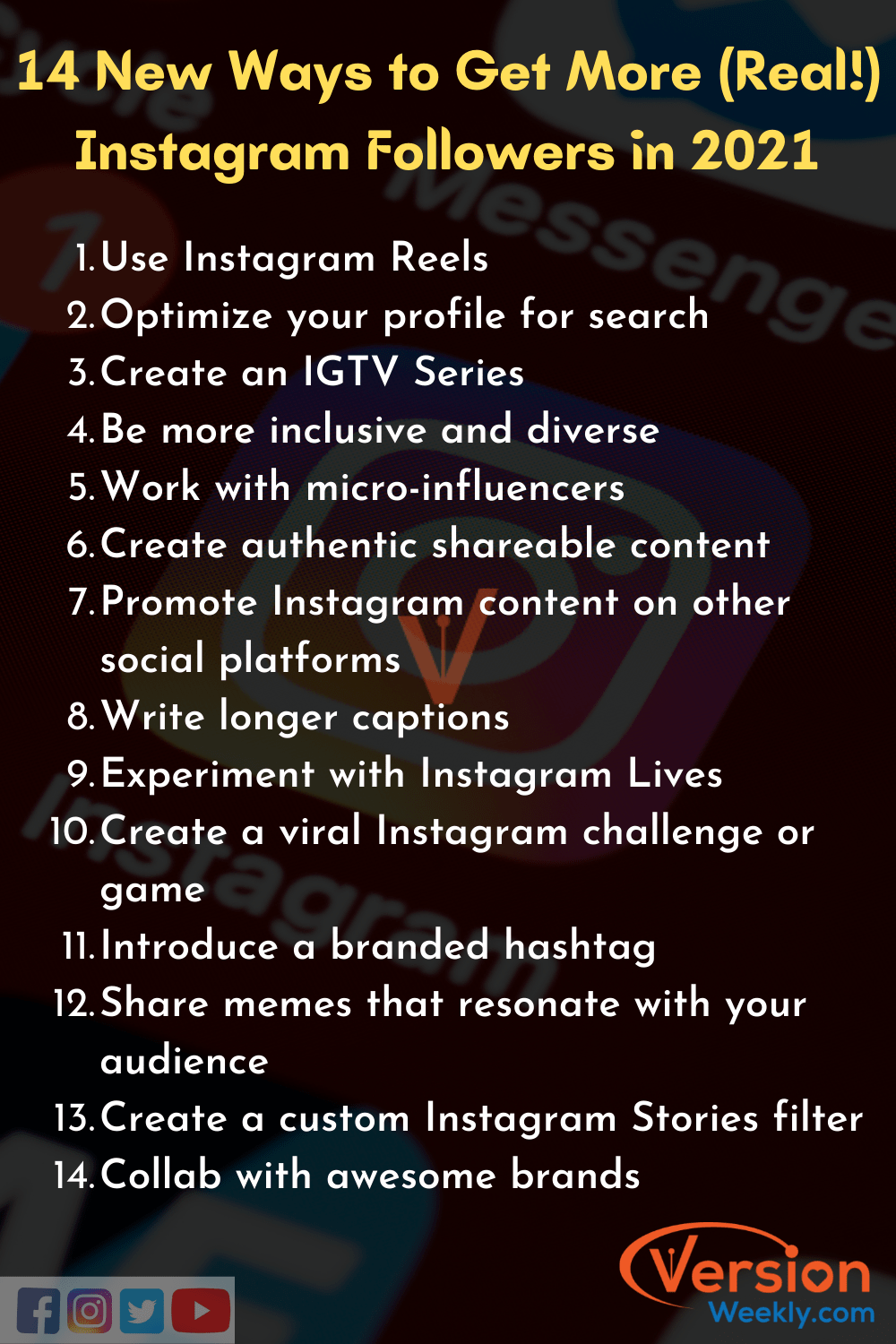14 New Ways to Get More (Real!) Instagram Followers in 2021