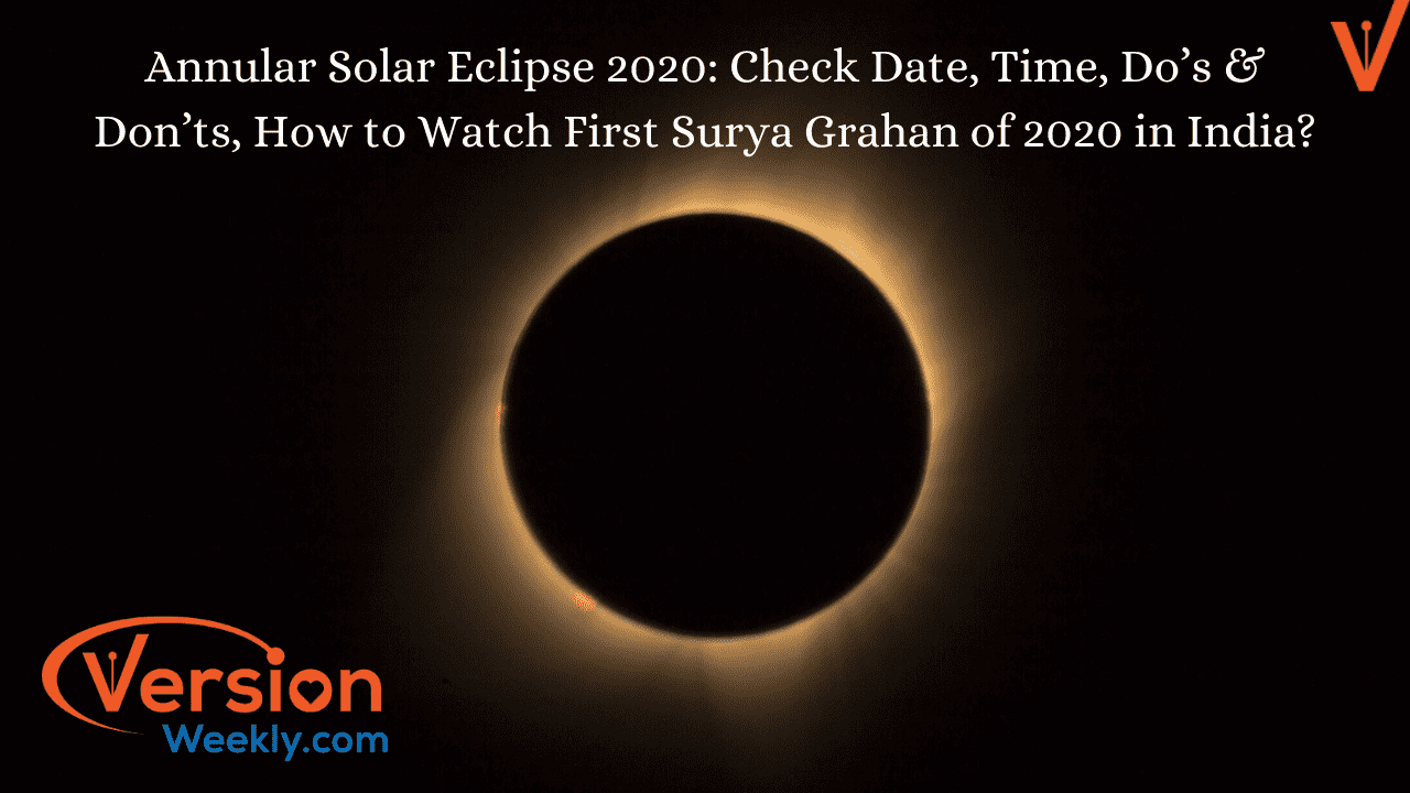 Annular Solar Eclipse 2020