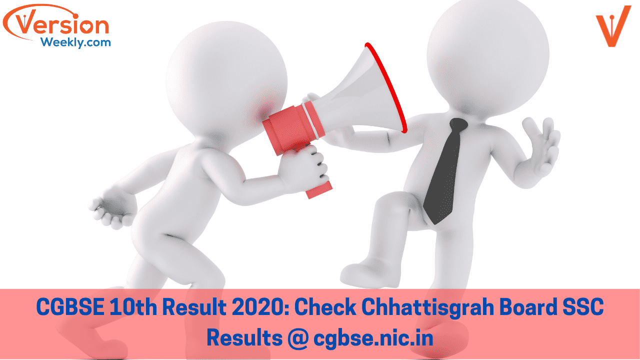 CGBSE 10th Result 2020