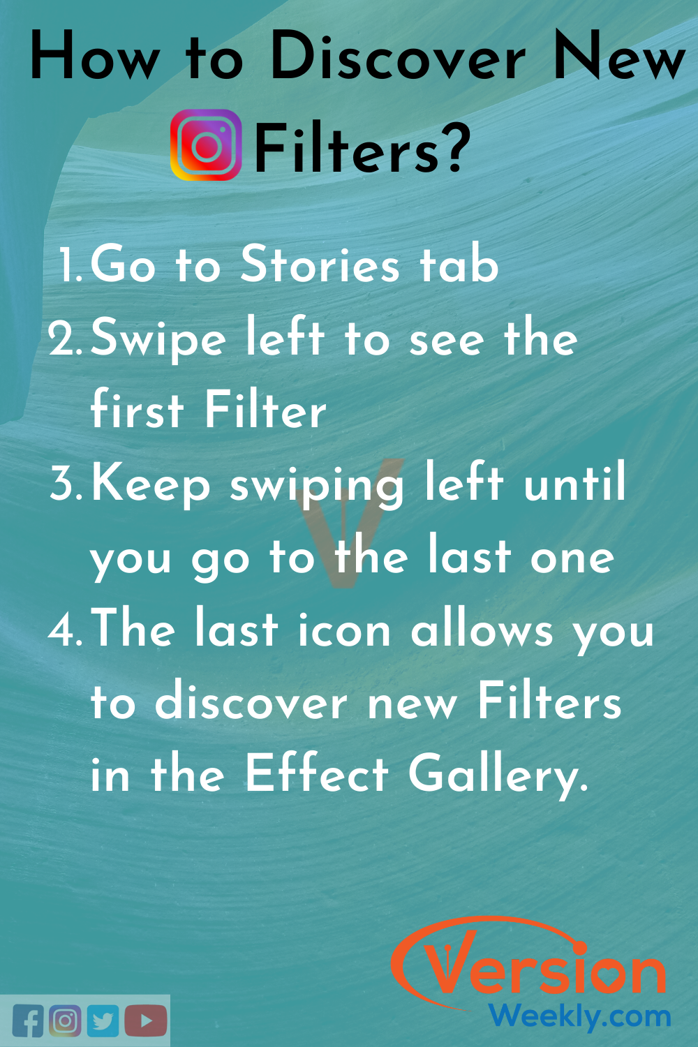 How to find new IG filters for stories