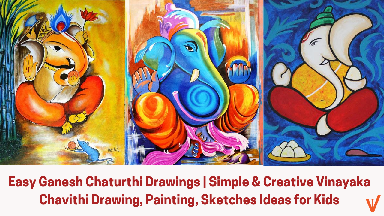 Buy Ganesha Charcoal Sketch Handmade Painting by AKASH BHISIKAR.  Code:ART_5557_44983 - Paintings for Sale online in India.