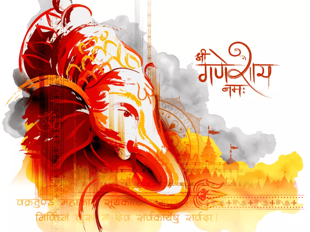 Happy ganesh chaturthi poster