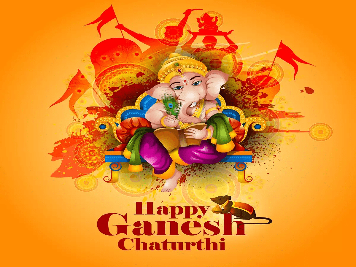 Happy ganesh Chaturthi HD wall paper