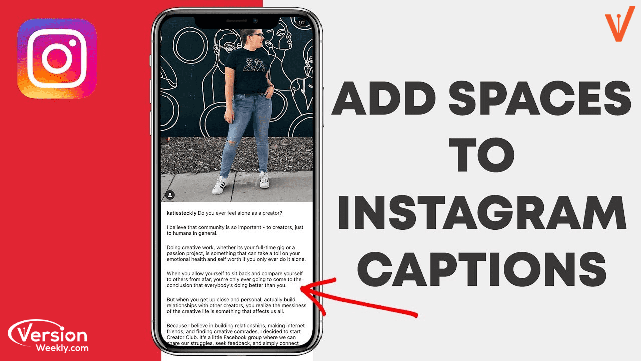 How to add spaces to your Instagram captions and bios