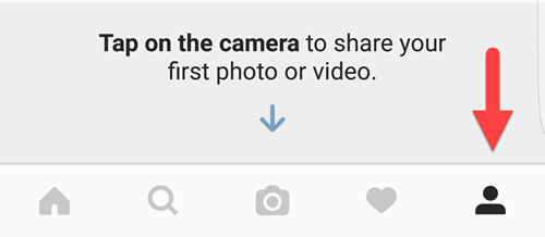 Use profile icon to stop IG spam comments