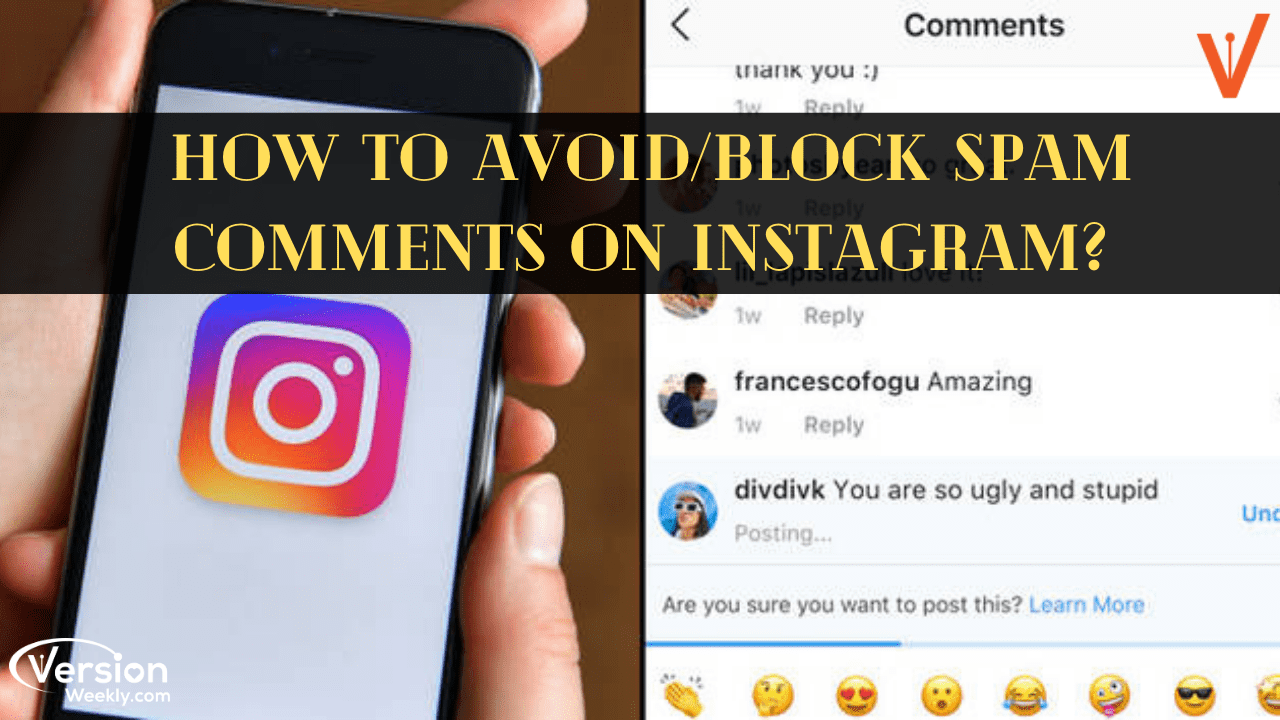 how to instantly stop spam comments on Instagram