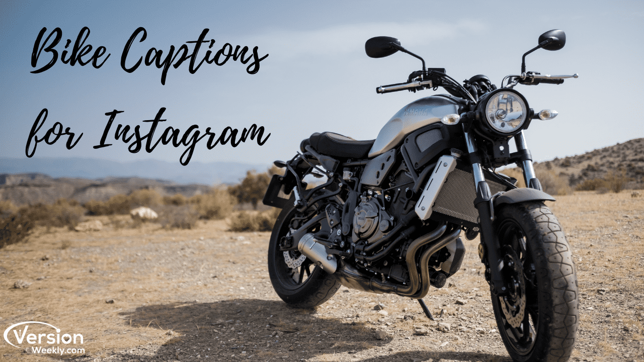 Bike captions for Instagram pics