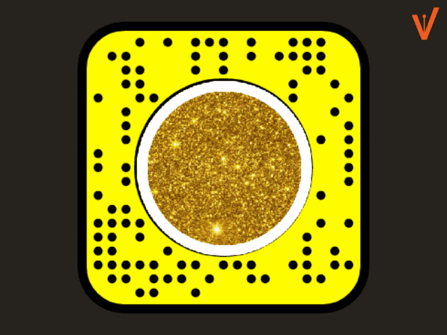 Glitter Gold Snapchat Lens