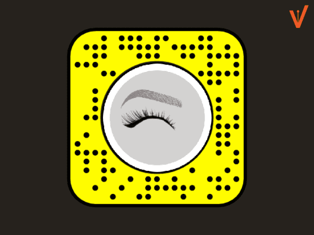 Simple makeup look filter by snapchat