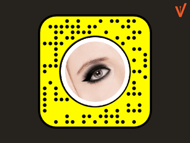 black makeup snapchat lens filter