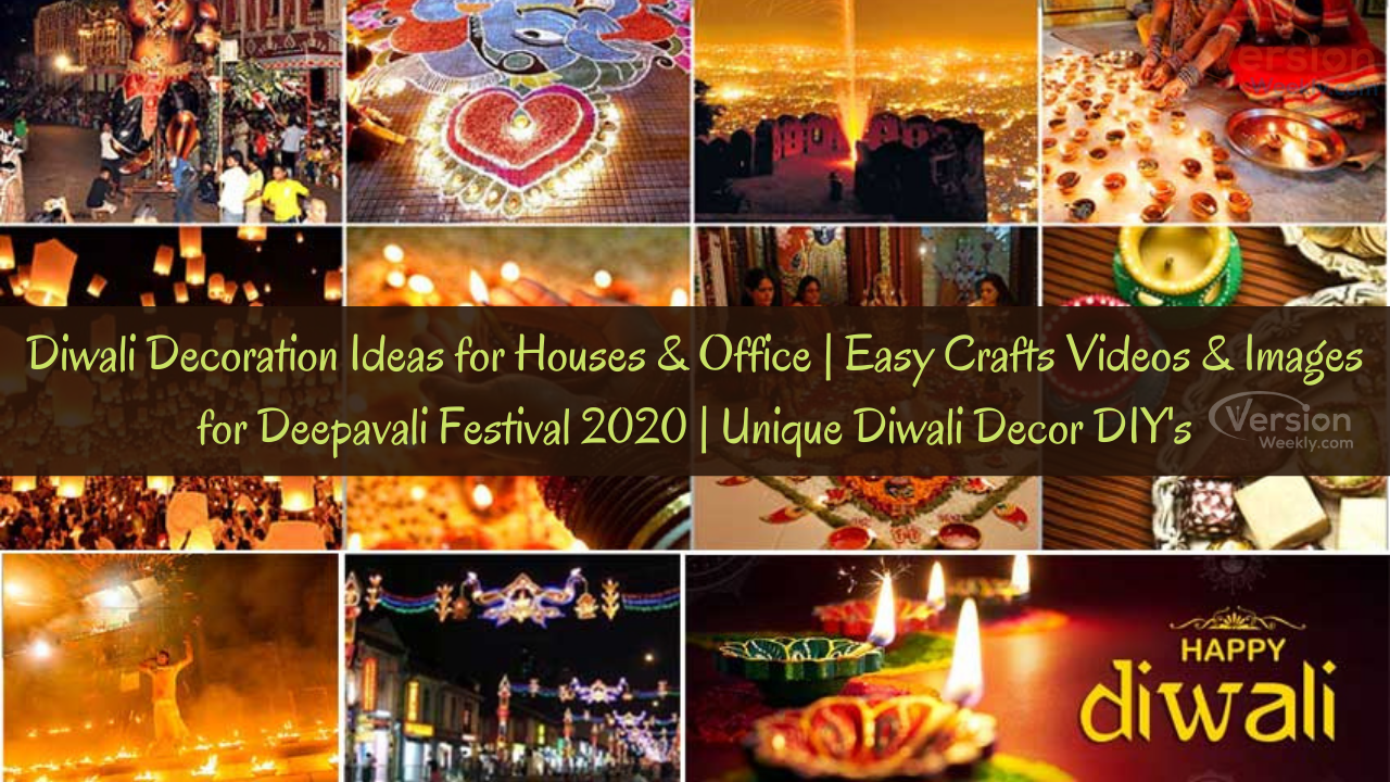 Diwali decoration ideas to beautify your homes