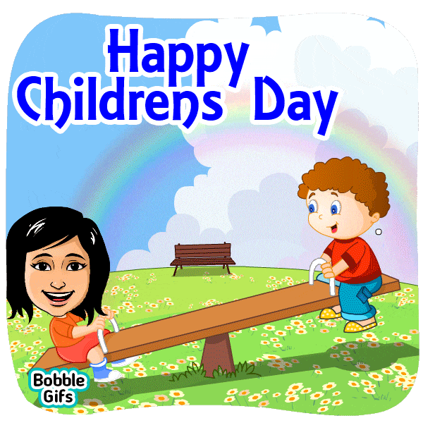 Gif for happy children's day