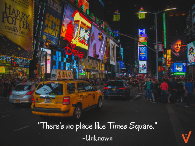 best captions for times sqaure pics