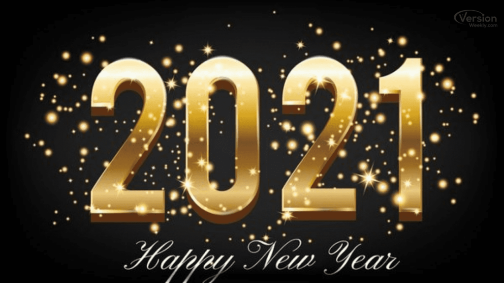 2021 happy new year poster image