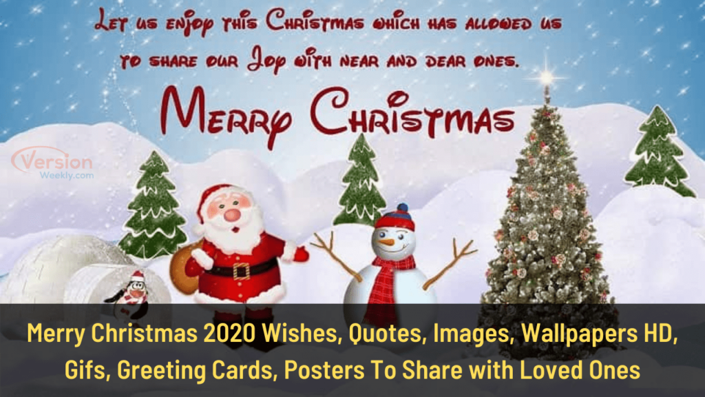 Merry Christmas 2020 Wishes, Quotes, Images, Wallpapers HD, Gifs ...