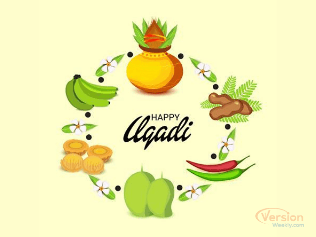 ugadi pachadi ingredients picture for happy ugadi festival