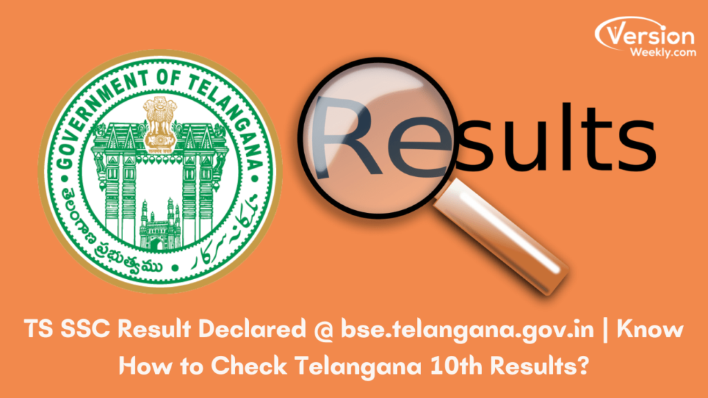 TS SSC Result Declared bse.telangana.gov.in Know How to Check