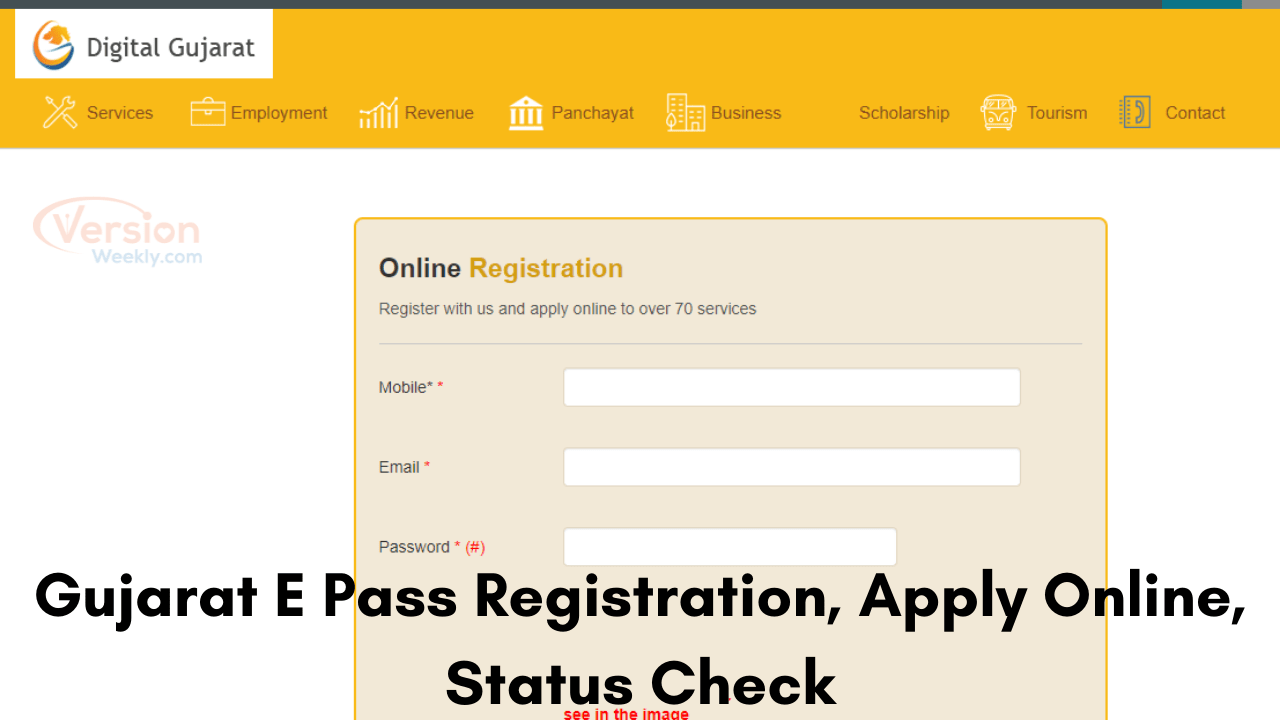 Gujarat E Pass Registration