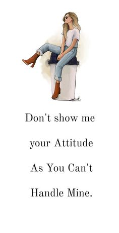 attitude captions for girls