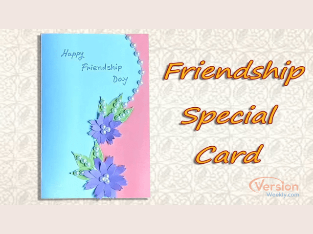 friendship day greeting card