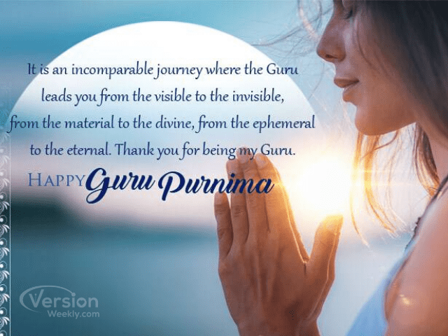 guru Purnima quotes in English