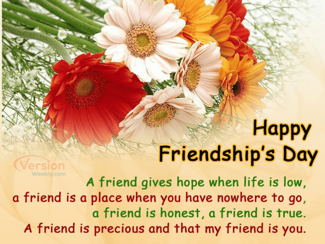 happy friendship day greeting image