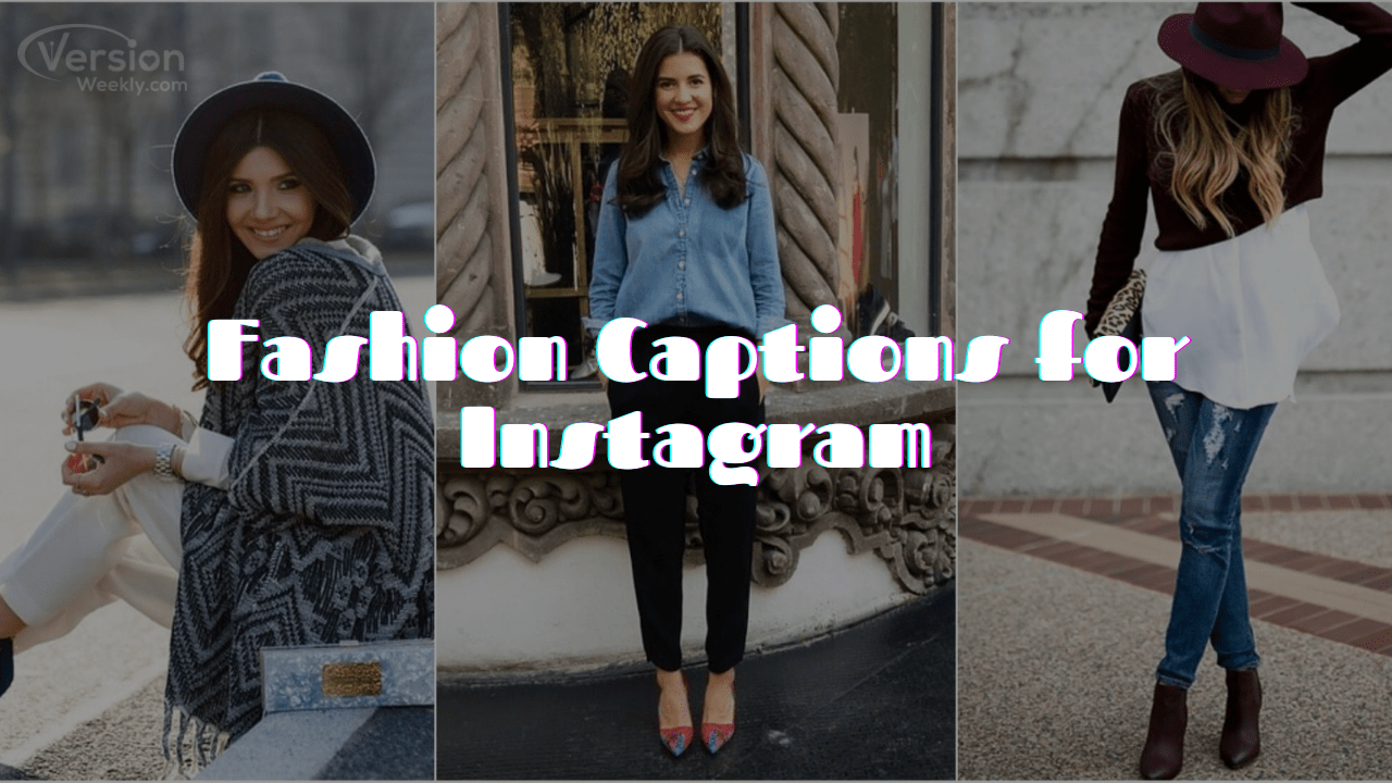 fashion captions for instagram