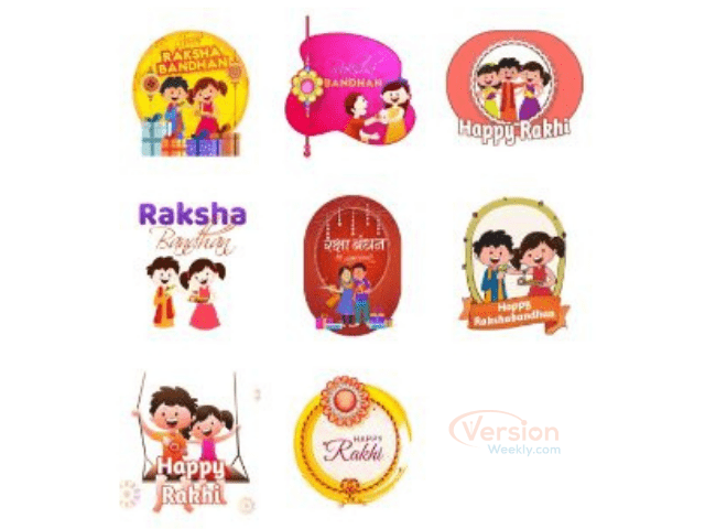 whatsapp stickers for raksha bandhan