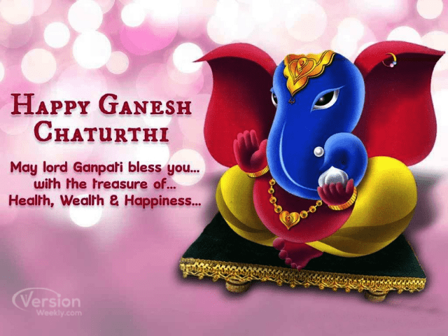 happy ganesh chaturthi quotes with images in english