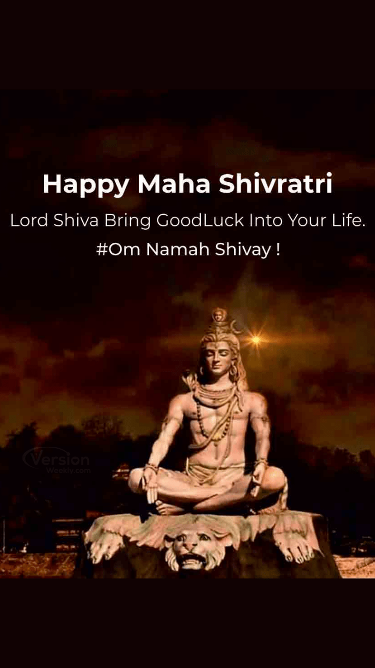 happy shivaratri wishes images in english